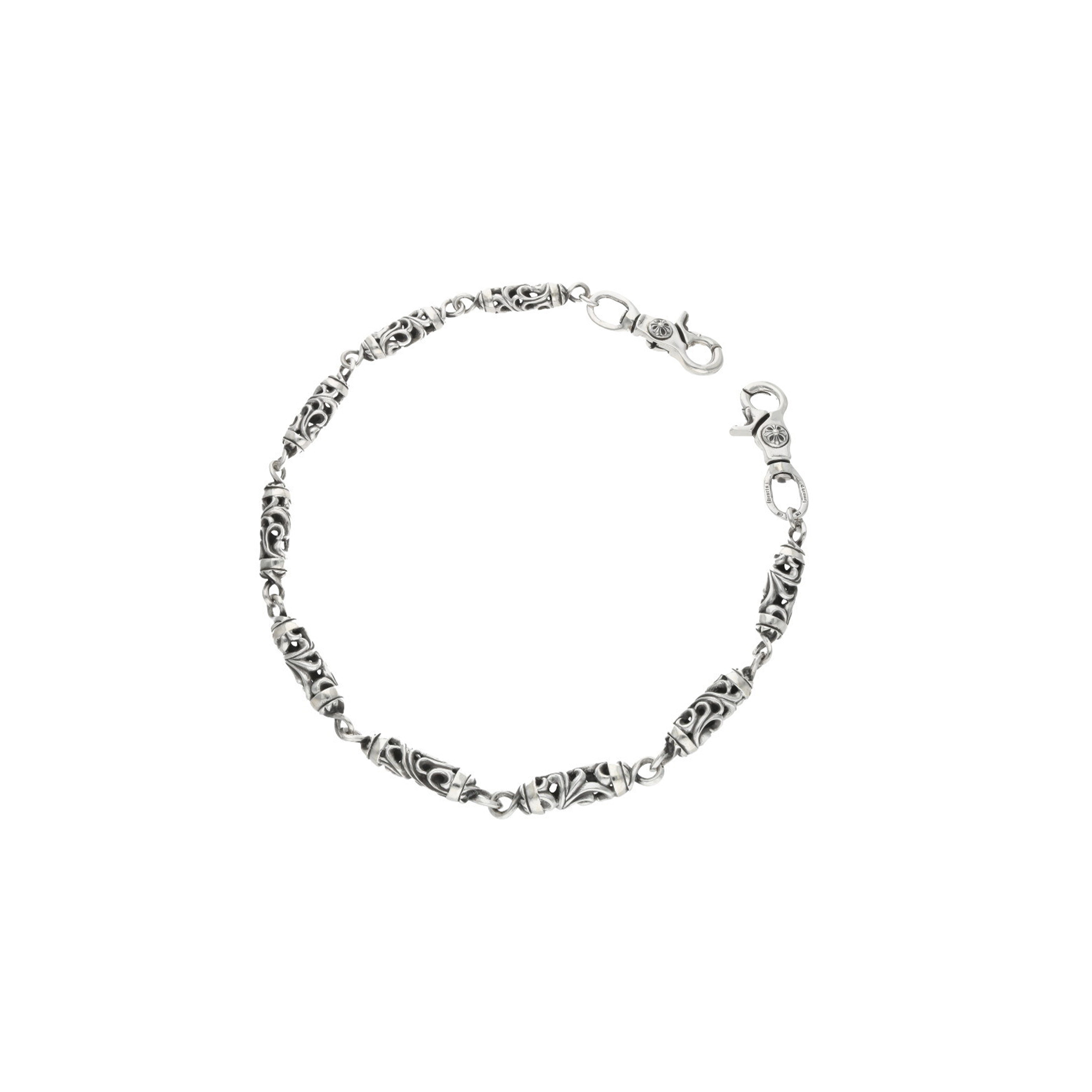 CHROME HEARTS ROLLER LONG-S 1-CLIP 9-LINK LONG ROLLER WALLET CHAIN 